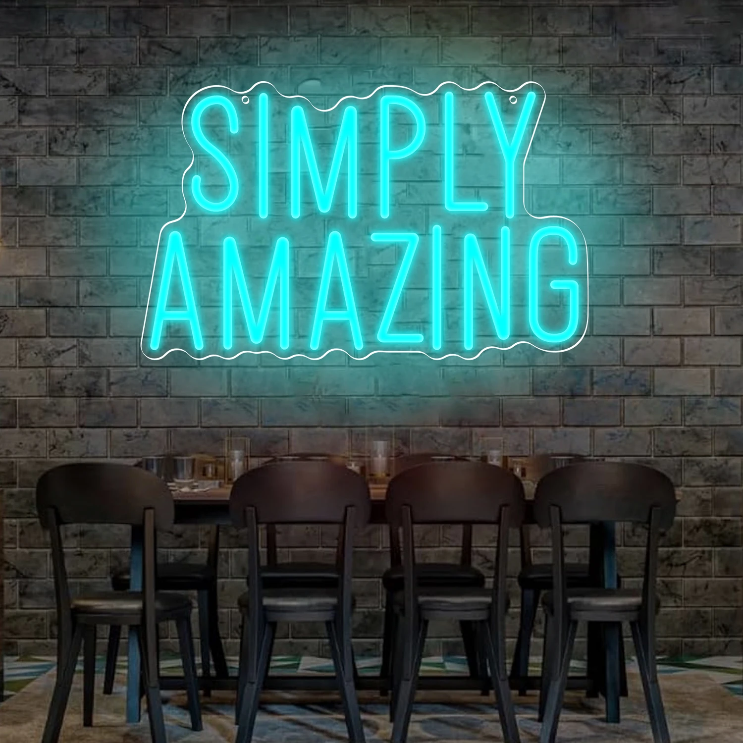 Home Gym Neon Sign - Luminária de Neon Simplesmente Incrível com
