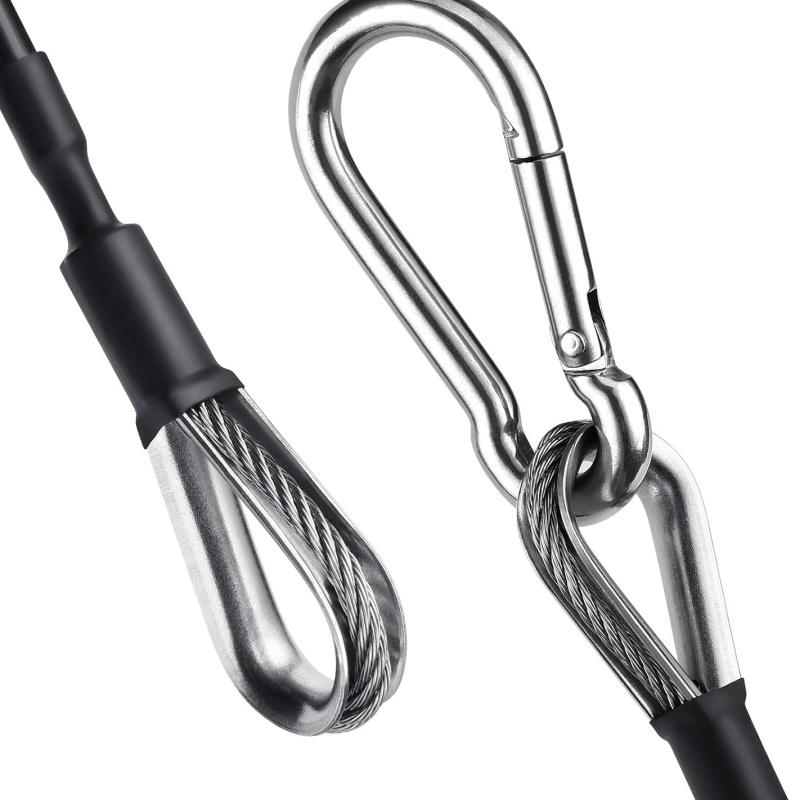 Lat Pulldown Cable - 1/2 pçs extensão de cabo de