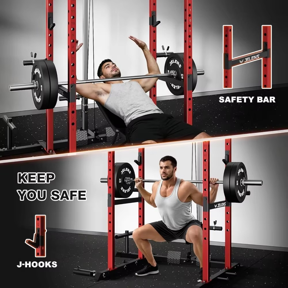 S21 Power Cage Rack Multifunci - Home Gym Equipment Set avaliação e preço