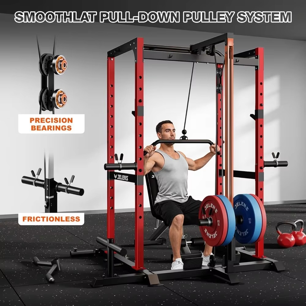 S21 Power Cage Rack Multifunci - Home Gym Equipment Set avaliação e preço