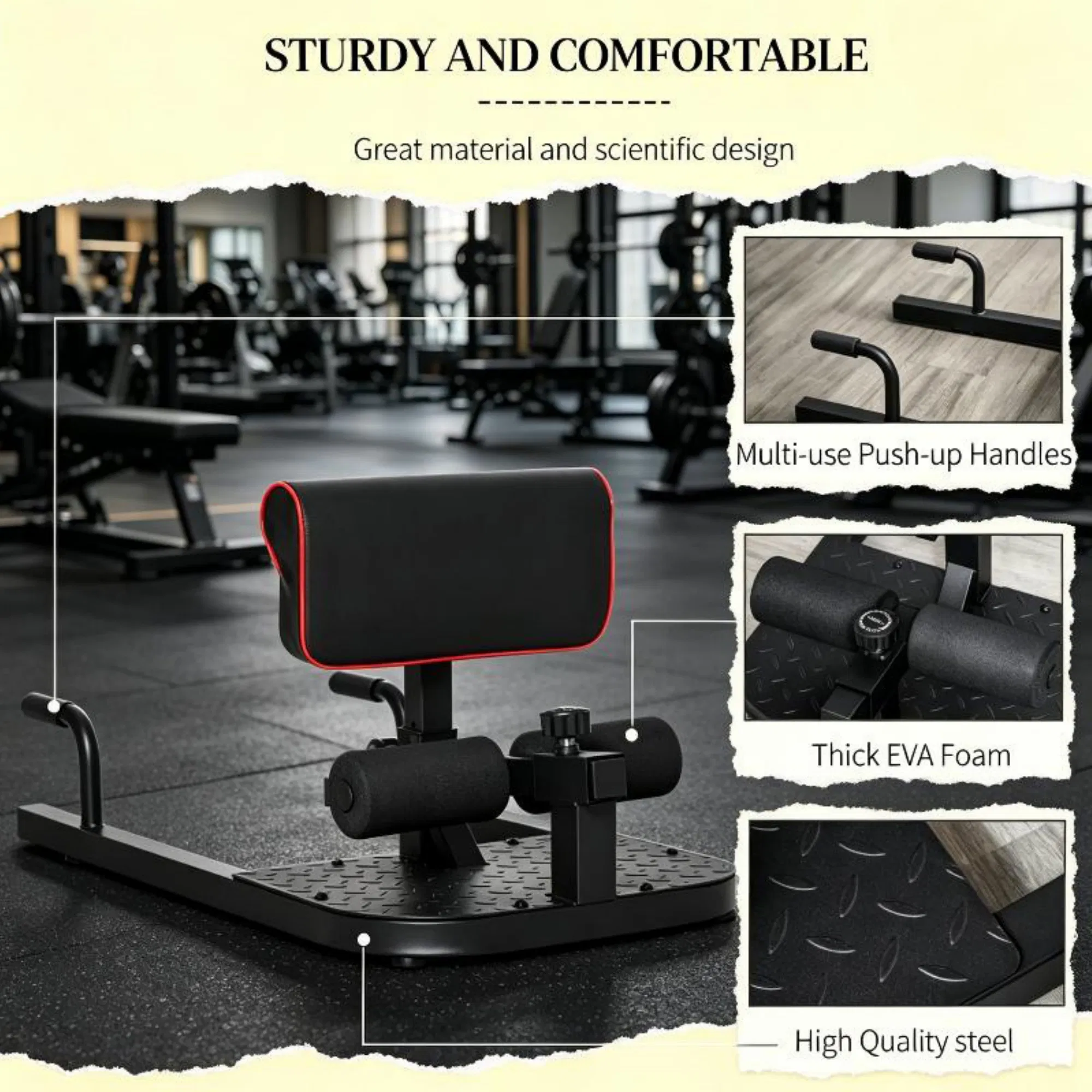 Máquina de Agachamento, Abdomi - All In One Gym Home Equipment avaliação e preço