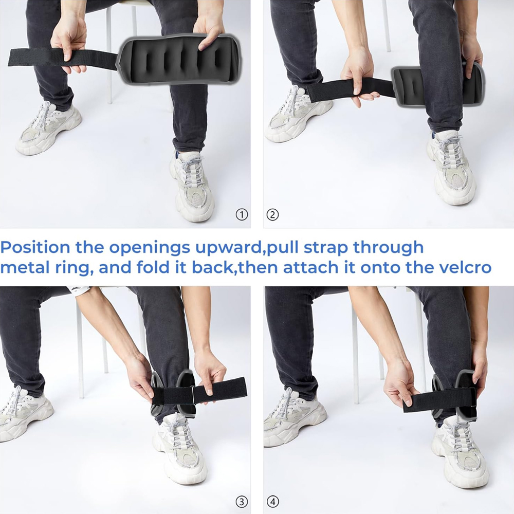 1 Par de Pesos para Punho e To - Home Gym Routine avaliação e preço