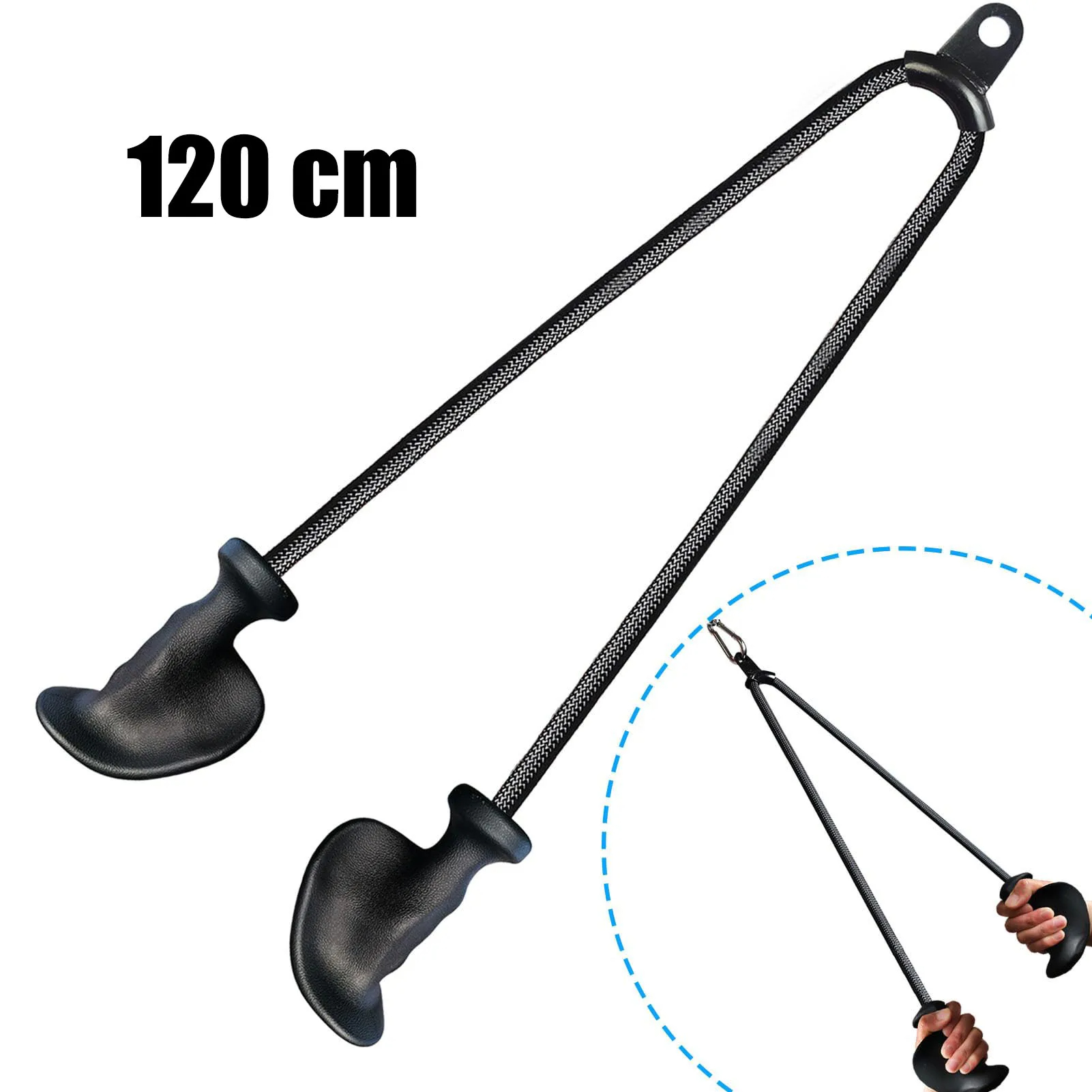 Corda ergonômica para tríceps, - Lat Pulldown Cable avaliação e preço