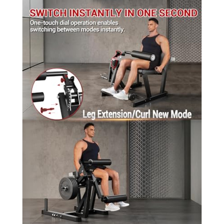 Máquina de extensão e flexão d - Leg Home Gym Workout avaliação e preço