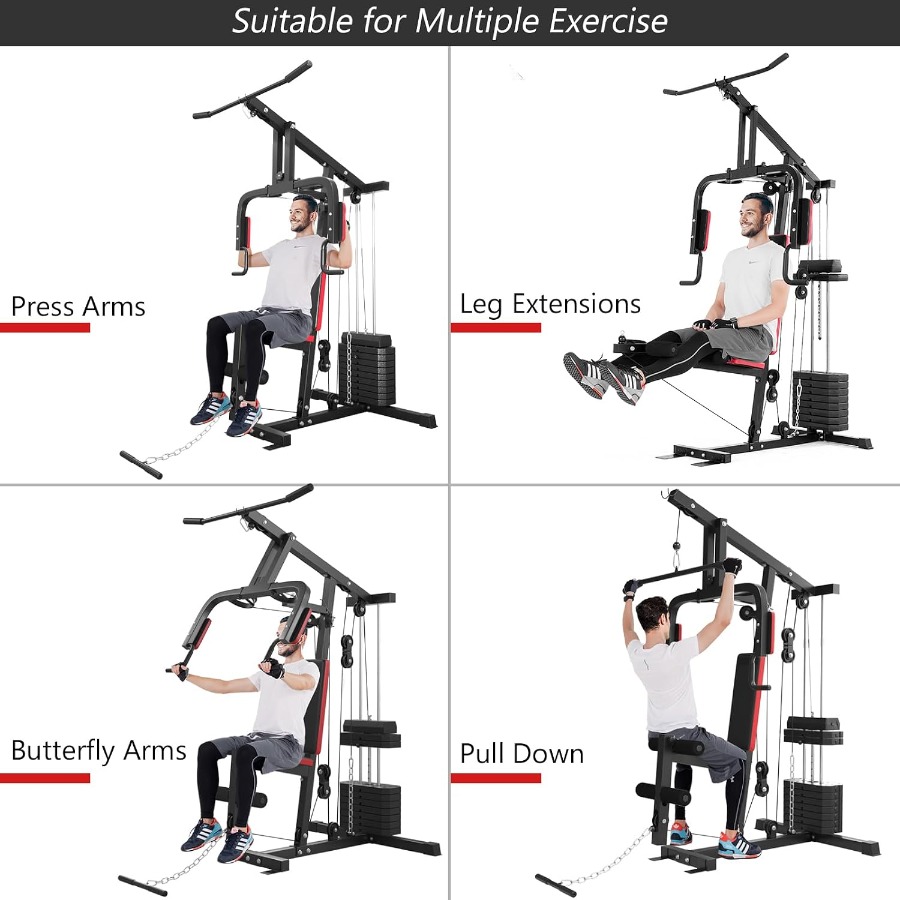 Sistema de Ginásio Doméstico M - Leg Home Gym Workout avaliação e preço