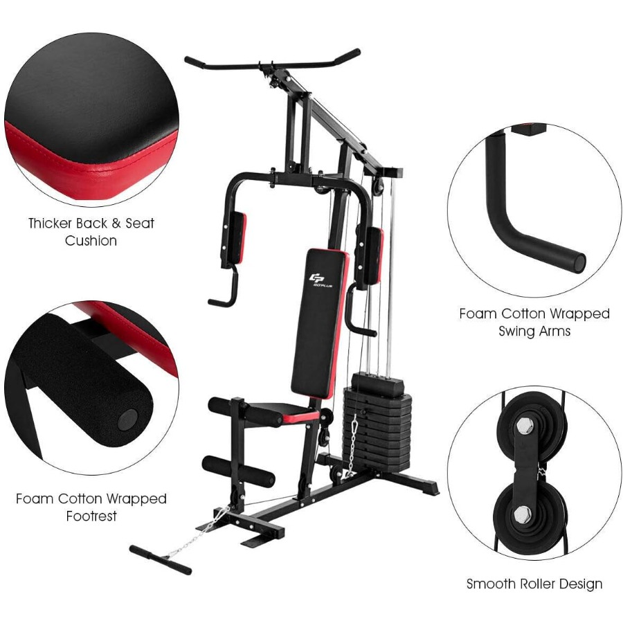 Sistema de Ginásio Doméstico M - Leg Home Gym Workout avaliação e preço