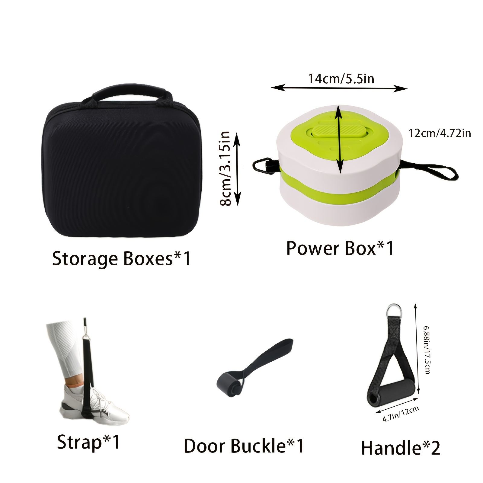 Kit de Treinamento Portátil co - Home Gym Routine avaliação e preço